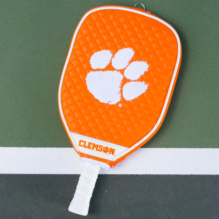 Clemson Tigers Quilted Pickleball Paddle Cover