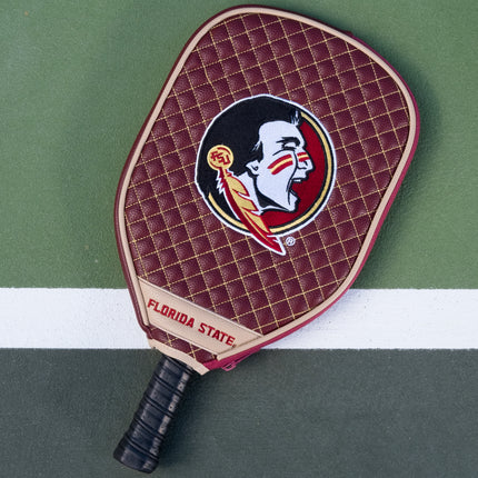 Florida State Seminoles Quilted Pickleball Paddle Cover
