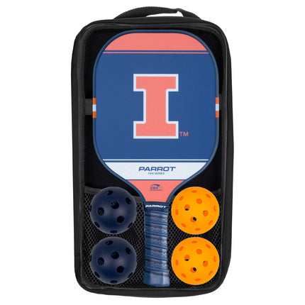Illinois Fighting Illini Sport Plus Pickleball Paddle Set