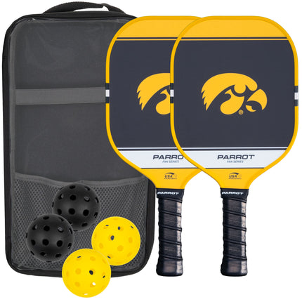 Iowa Hawkeyes Sport Plus Pickleball Paddle Set