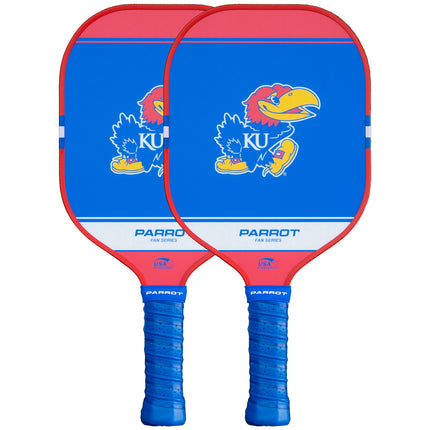 Kansas Jayhawks Sport Plus Pickleball Paddle Set