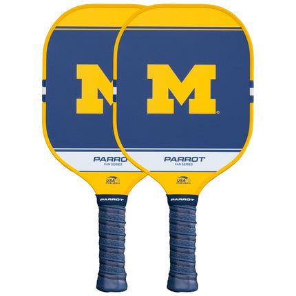 Michigan Wolverines Sport Plus Pickleball Paddle Set