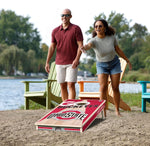 Load image into Gallery viewer, Ohio State Buckeyes Cornhole Boards 2x4 (Officially Licensed)
