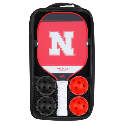 Nebraska Cornhuskers Sport Plus Pickleball Paddle Set