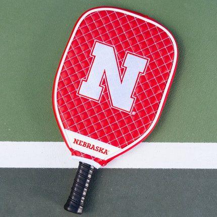 Nebraska Cornhuskers Quilted Pickleball Paddle Cover
