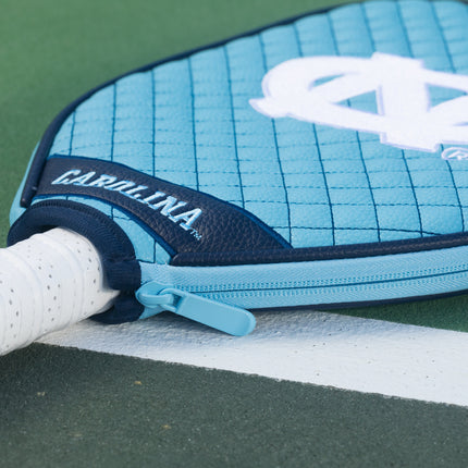 North Carolina Tar Heels Quilted Pickleball Paddle Cover