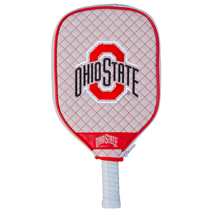 Ohio State Buckeyes Quilted Pickleball Paddle Cover