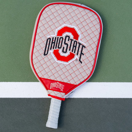 Ohio State Buckeyes Quilted Pickleball Paddle Cover