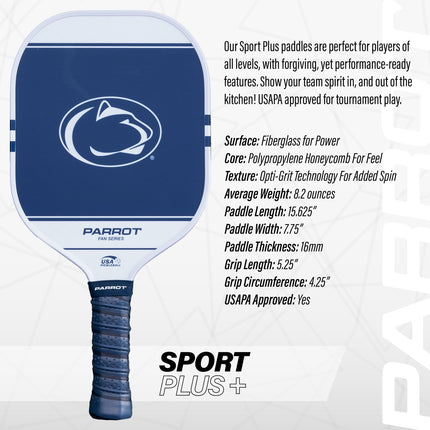 Penn State Nittany Lions Sport Plus Pickleball Paddle Set