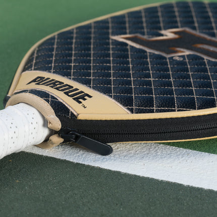 Purdue Boilermakers Quilted Pickleball Paddle Cover