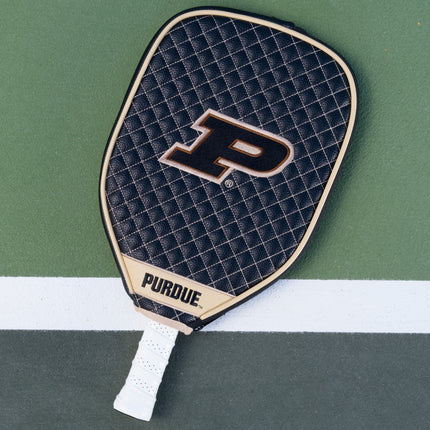 Purdue Boilermakers Quilted Pickleball Paddle Cover