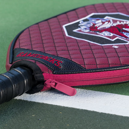 South Carolina Gamecocks Quilted Pickleball Paddle Cover