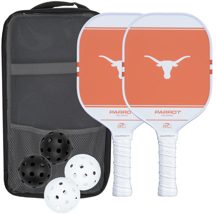 Texas Longhorns Sport Plus Pickleball Paddle Set