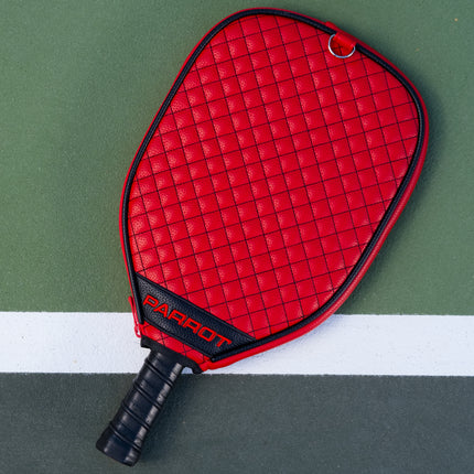 Wisconsin Badgers Quilted Pickleball Paddle Cover
