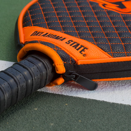 Oklahoma State Cowboys Quilted Pickleball Paddle Cover