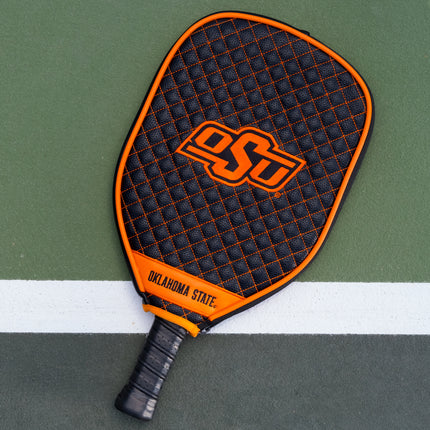 Oklahoma State Cowboys Quilted Pickleball Paddle Cover