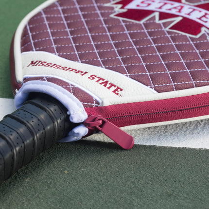 Mississippi State Bulldogs Quilted Pickleball Paddle Cover
