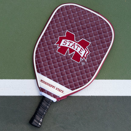 Mississippi State Bulldogs Quilted Pickleball Paddle Cover