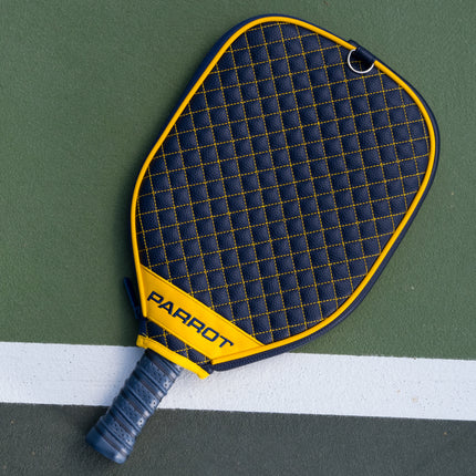 West Virginia Mountaineers Quilted Pickleball Paddle Cover