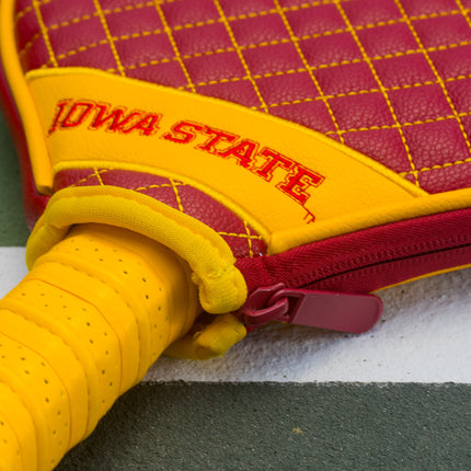 Iowa State Cyclones Quilted Pickleball Paddle Cover