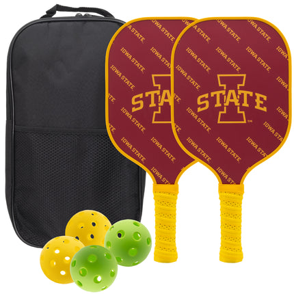 Iowa State Cyclones Pickleball Paddle Set