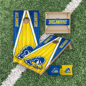 Delaware Blue Hens Cornhole Boards 2x4 | Officially Licensed