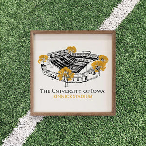 Iowa Hawkeyes Artwork | Iowa Hawkeyes Wall Art (Officially Licensed)Square