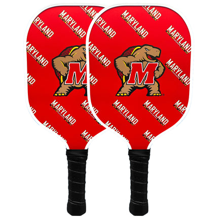 Maryland Terrapins Pickleball Paddle Set