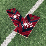 Load image into Gallery viewer, Richmond Spiders Cornhole Boards 2x4 Officially Licensed
