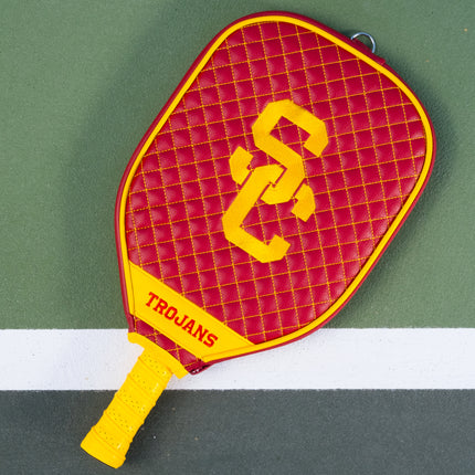 USC Trojans Quilted Pickleball Paddle Cover