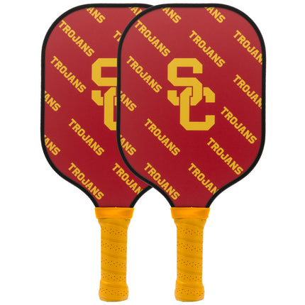 USC Trojans Pickleball Paddle Set