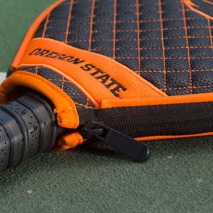 Oregon State Beavers Quilted Pickleball Paddle Cover