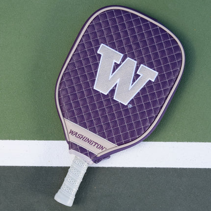 Washington Huskies Quilted Pickleball Paddle Cover
