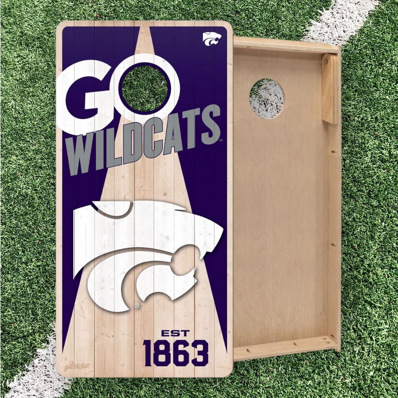 Kansas State Wildcats Cornhole Boards 2x4 (Officially Licensed)