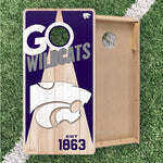 Load image into Gallery viewer, Kansas State Wildcats Cornhole Boards 2x4 (Officially Licensed)
