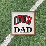 Load image into Gallery viewer, UNLV Rebels Artwork | UNLV Rebels Wall Art (Officially Licensed)Square
