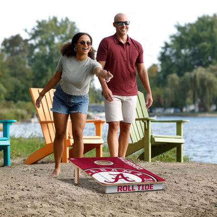 Alabama Crimson Tide Cornhole Boards 2x3 (Officially Licensed)