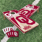 Load image into Gallery viewer, Oklahoma Sooners Cornhole Boards 2x4 (Officially Licensed)
