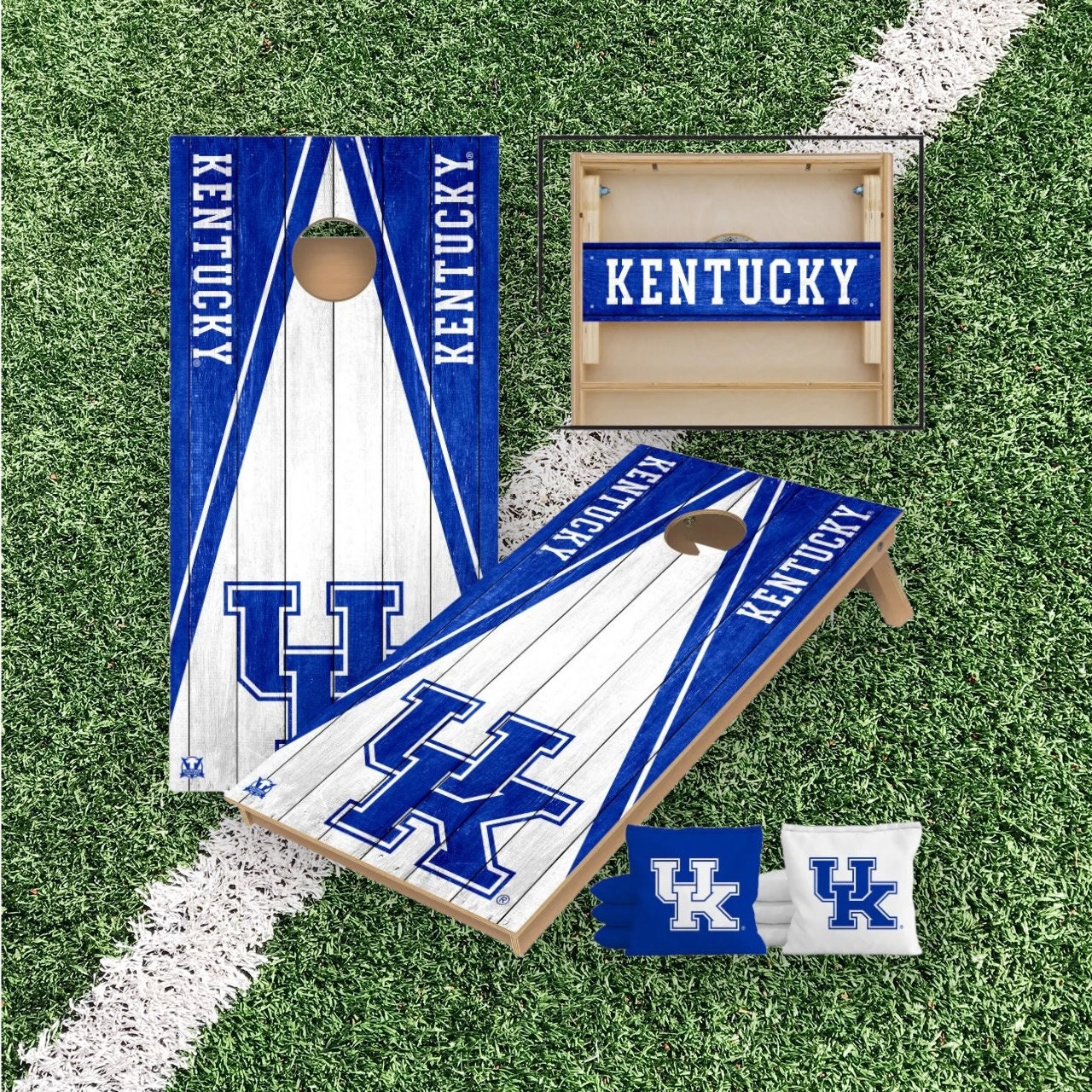 Kentucky Wildcats Cornhole Boards 2x4 | Officially Licensed