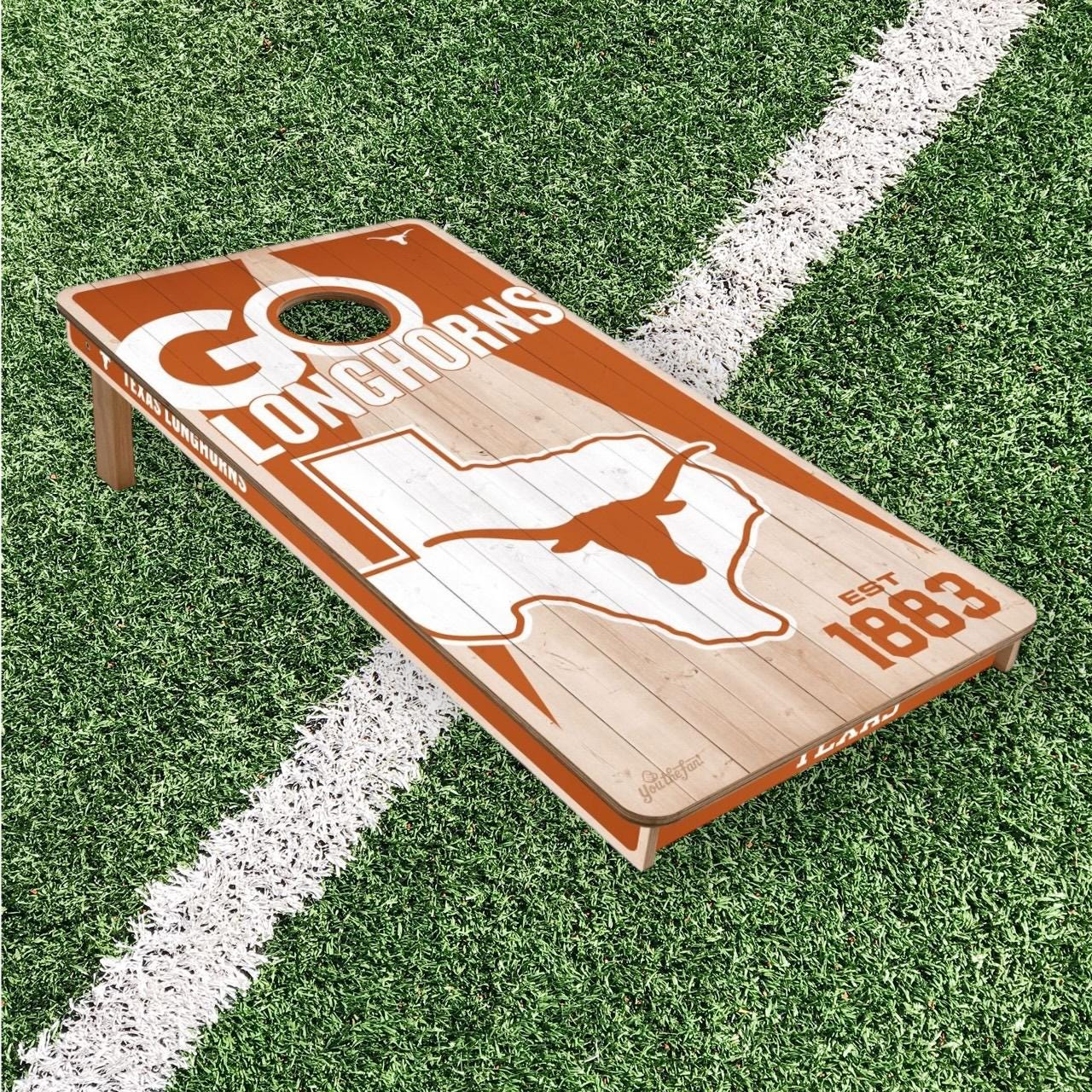Texas Longhorns Cornhole Boards 2x4 (Officially Licensed)