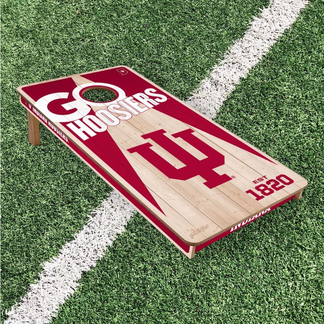 Indiana Hoosiers Cornhole Boards 2x4 (Officially Licensed)