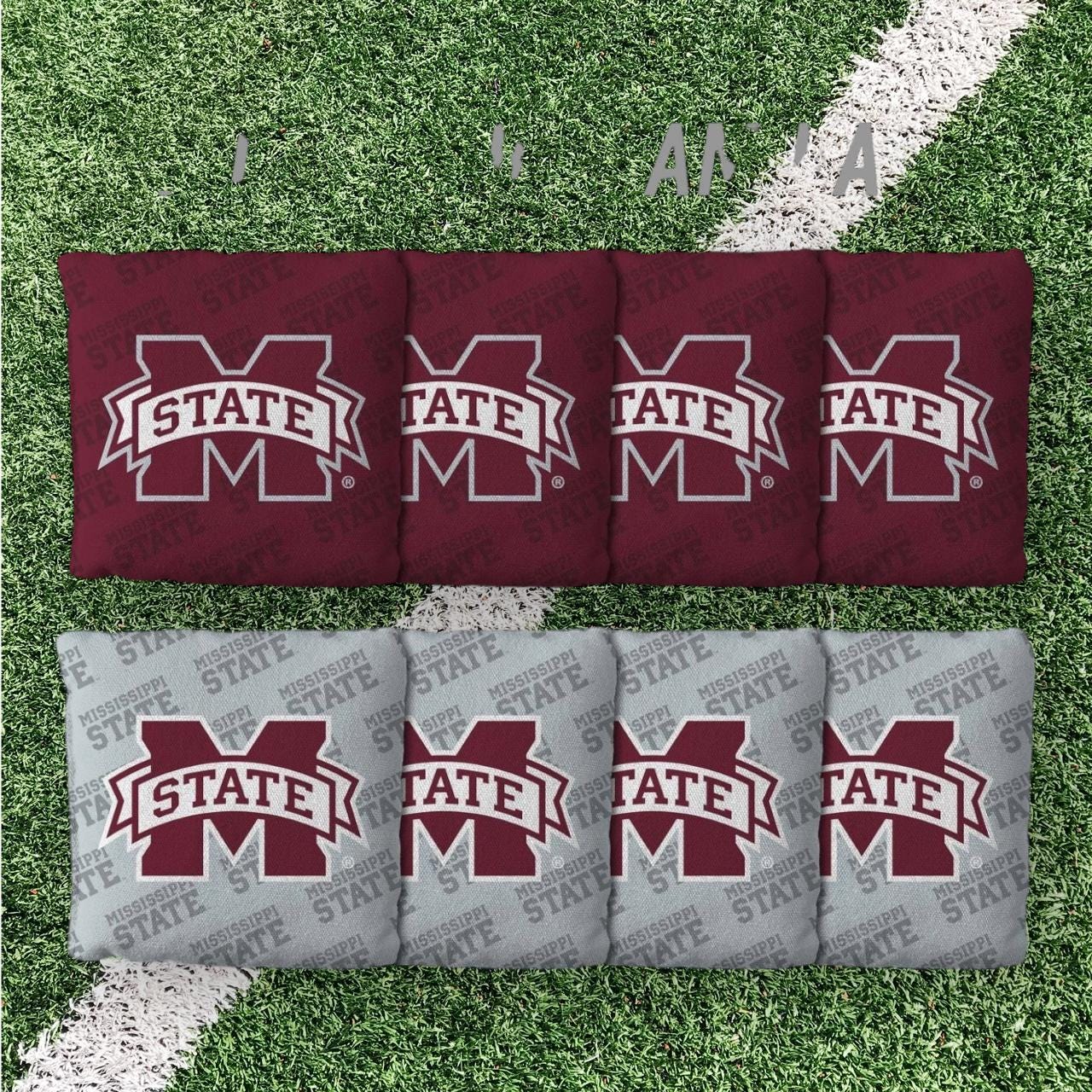Mississippi State Bulldogs Cornhole Boards 2x4 (Officially Licensed)