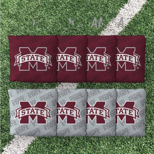 Mississippi State Bulldogs Cornhole Boards 2x4 (Officially Licensed)