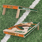Load image into Gallery viewer, Florida A&amp;M Rattlers Cornhole Boards 2x4 (Officially Licensed)
