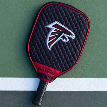 Atlanta Falcons Quilted Pickleball Paddle Cover