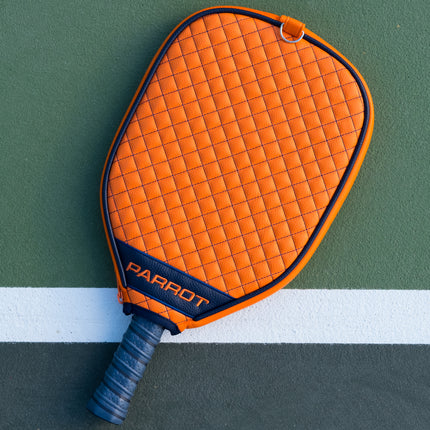 Chicago Bears Quilted Pickleball Paddle Cover (Orange)