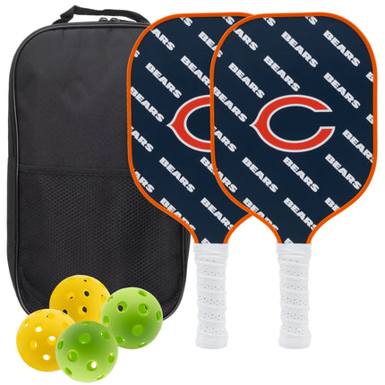 Chicago Bears Pickleball Paddle Set