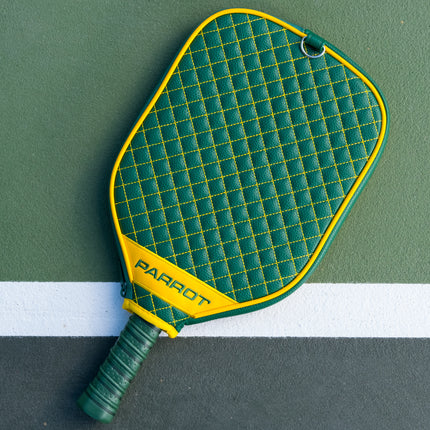 Green Bay Packers Quilted Pickleball Paddle Cover