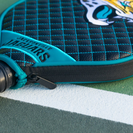 Jacksonville Jaguars Quilted Pickleball Paddle Cover