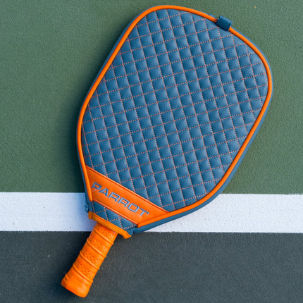 Miami Dolphins Quilted Pickleball Paddle Cover (Orange)